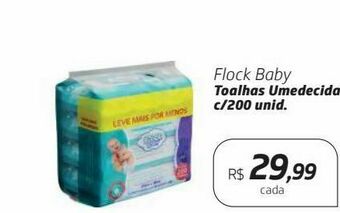 Drogal Toalhas umedecidas flock baby oferta