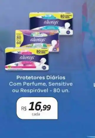 Drogal Protetor diário always oferta