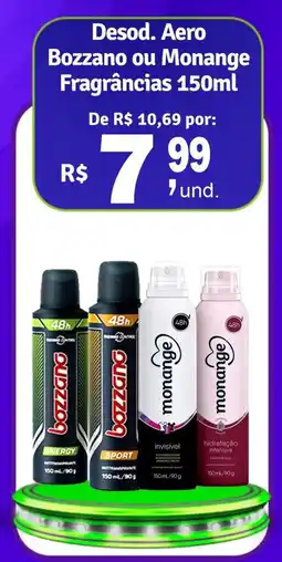 Cocipa Desod. Aero Bozzano ou Monange Fragrâncias oferta