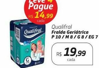 Drogal Fralda geriatrica qualifral oferta