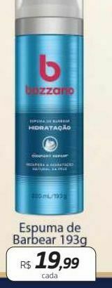 Drogal Espuma de barbear bozzano oferta