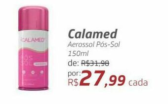 Drogal Calamed aerossol pós-sol 150ml oferta