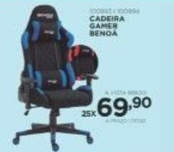 Benoit Cadeira Gamer Benoa oferta