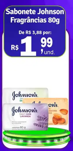 Cocipa Sabonete Johnson Fragrâncias oferta