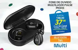 Lojas Cem Fone de ouvido multilaser pulse ph345 oferta