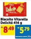 Mercado Extra Vitarella - biscoito delicitá oferta