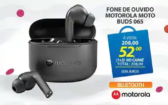 Lojas Cem Fone de ouvido motorola moto buds 065 oferta