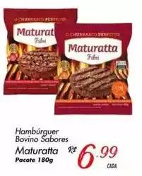 Muffato Maturatta - hambúrguer bovino sabores oferta