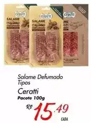 Muffato Ceratti - salame defumado tipos oferta