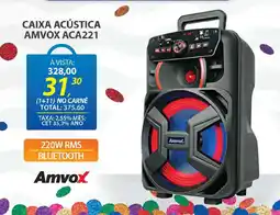 Lojas Cem Caixa acústica amvox aca221 oferta