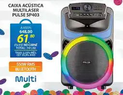 Lojas Cem Caixa acústica multilaser pulse sp403 oferta