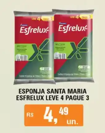 Supermercados Alvorada Esponja santa maria esfrelux leve 4 pague 3 oferta