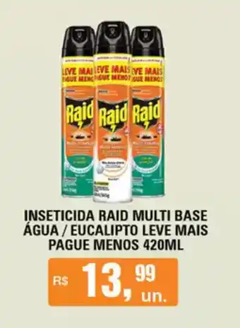 Supermercados Alvorada Inseticida raid multi base água / eucalipto leve mais pague menos oferta