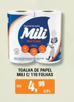 Supermercados Alvorada Toalha de papel mili oferta