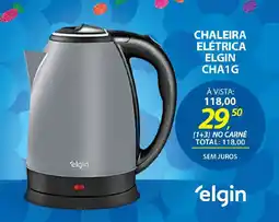 Lojas Cem Chaleira elétrica elgin cha1g oferta