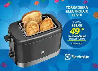 Lojas Cem Torradeira electrolux ets10 oferta