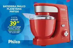 Lojas Cem Batedeira philco planetária php500 oferta