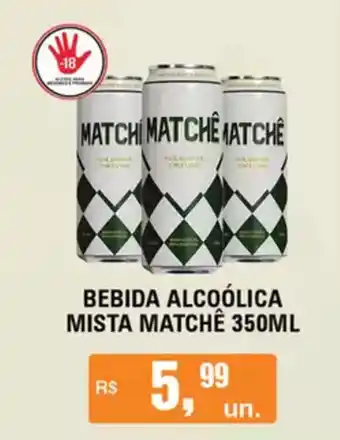 Supermercados Alvorada Bebida alcoólica mista matchê oferta