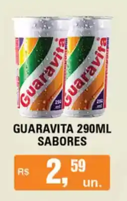 Supermercados Alvorada Guaravita sabores oferta