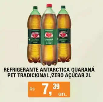 Supermercados Alvorada Refrigerante antarctica guaraná pet tradicional /zero açúcar oferta