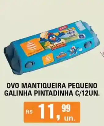 Supermercados Alvorada Ovo mantiqueira pequeno galinha pintadinha oferta