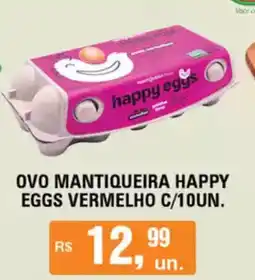 Supermercados Alvorada Ovo mantiqueira happy eggs vermelho oferta