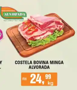 Supermercados Alvorada Costela bovina minga alvorada oferta