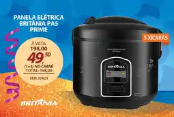 Lojas Cem Panela elétrica britânia pa5 prime oferta