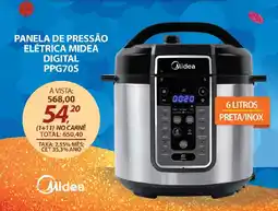 Lojas Cem Panela de pressão elétrica midea digital ppg70s oferta