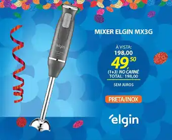 Lojas Cem Mixer elgin mx3g oferta