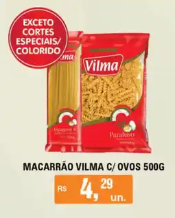 Supermercados Alvorada Macarrão vilma c/ ovos oferta