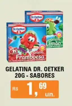 Supermercados Alvorada Gelatina dr. oetker sabores oferta