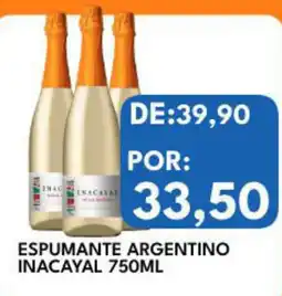 Rancho Bom Supermercados Espumante argentino inacayal oferta