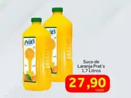 Shibata Supermercados Suco de Laranja Prat's oferta