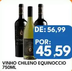 Rancho Bom Supermercados Vinho chileno equinoccio oferta