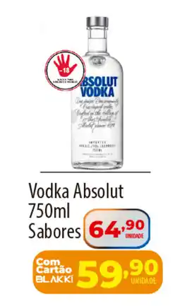 Akki Atacadista Vodka Absolut Sabores oferta