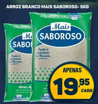 Dom Atacadista Arroz branco mais saboroso oferta