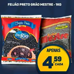 Dom Atacadista Feijão preto grão mestre oferta