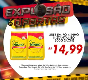 Royal Supermercados Leite em pó integral instantâneo sache oferta