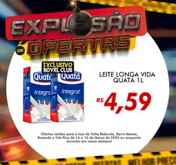 Royal Supermercados Leite longa vida quata oferta