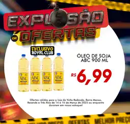 Royal Supermercados Óleo de soja abc oferta