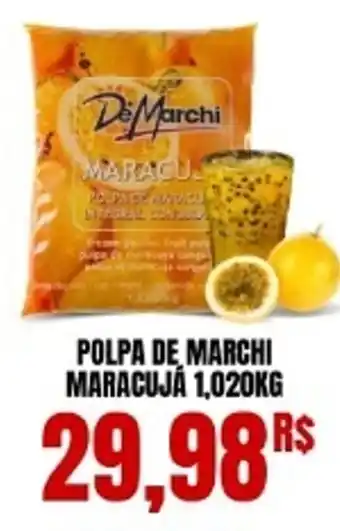 Mercadão Atacadista Polpa de marchi maracujá oferta