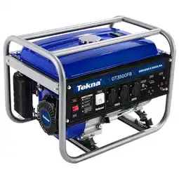 Benoit Gerador a Gasolina Tekna GT3500FB 4 Tempos 15L Bivolt 3100W oferta