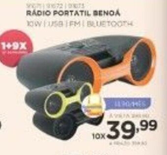 Benoit Radio Portatil Benoa oferta