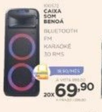 Benoit Caixa Som Benoa oferta