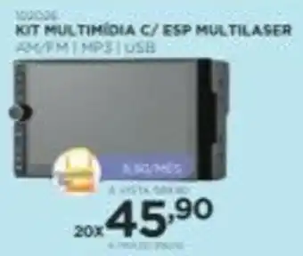 Benoit Kit Multimideia c/ esp Multilaser oferta