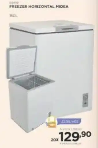 Benoit Freezer Horizontal Midea 150L oferta