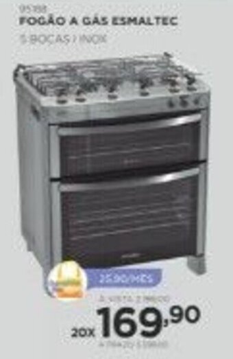 Benoit Fogao a Gas Esmaltec 5 Bocas oferta