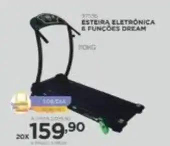 Esteira Eletronica 6 Funcoes Dream 110kg