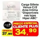 Supermercados ABC Gillette - carga venus c/2 area intima oferta